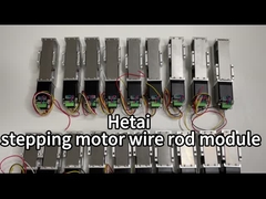 Stepschroefmotor-operatietest.