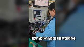 Wanneer filmische slow motion naar de workshop komt