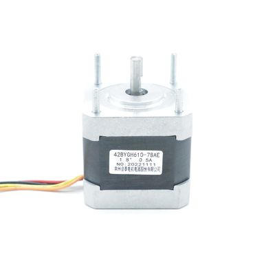 Nema17 42mm 42BYGH610 Aangepaste Hybride Stappenmotor 11mH 0.5A 3V 0.2N.M